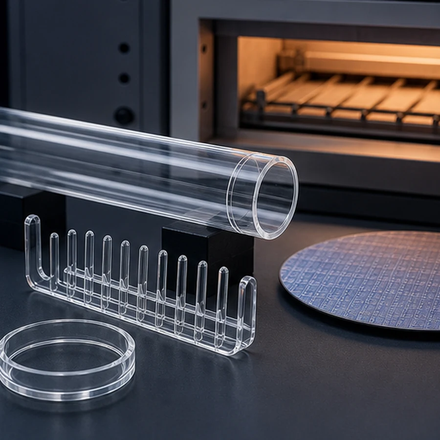Complete Quartz Component Guide for Diffusion Furnace Systems