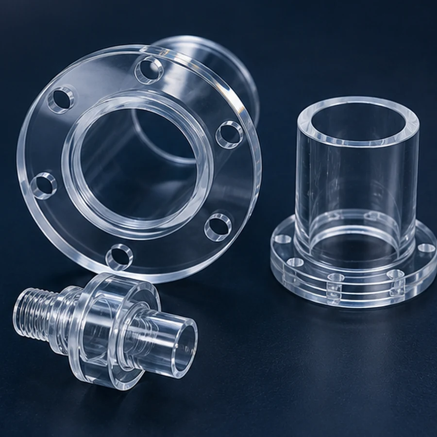 Quartz Flanges & Fittings